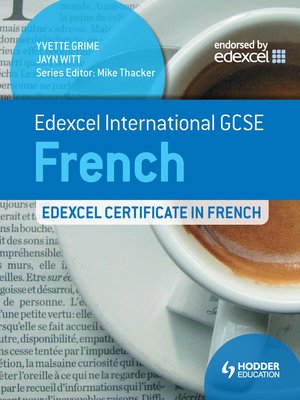 cover image of Edexcel International GCSE and Certificate French